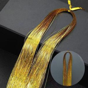 Extensiones <span class=keywords><strong>de</strong></span> Cabello Trenzado Sintético Recto <span class=keywords><strong>de</strong></span> 90 cm, Resistentes al Calor, con Brillo Brillante, para Fiestas - Product Image 3