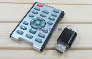 <span class=keywords><strong>Control</strong></span> <span class=keywords><strong>remoto</strong></span> IR inalámbrico portátil para computadora de escritorio USB Multimedia computadora PC <span class=keywords><strong>control</strong></span> <span class=keywords><strong>remoto</strong></span> - Product Image 5