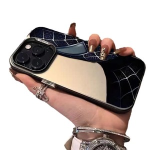 Vendita calda mezza faccia <span class=keywords><strong>Spider</strong></span> <span class=keywords><strong>Man</strong></span> glassato è adatto per Apple 15 promax 14 Pro custodia per telefono - Product Image 4