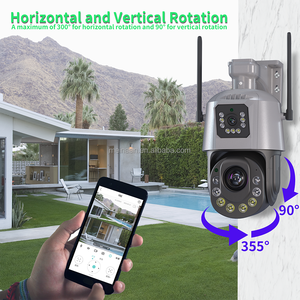 Cámara de Seguridad CCTV Inalámbrica IP PTZ WiFi 4G con Tarjeta SIM OEM <span class=keywords><strong>ICSee</strong></span> 50X, con 2 Lentes, 2 Vistas y Zoom Óptico <span class=keywords><strong>para</strong></span> Monitoreo en Exteriores - Product Image 6