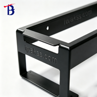 Fabrication sur mesure OEM ODM de supports en tôle d'acier inoxydable pour l'automobile, découpe laser, pliage, rivetage, soudage, peinture en poudre