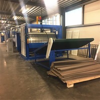 Ligne de production de carton en nid d'abeille
