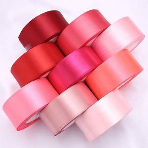 Ruban en polyester de 4 cm, vente en gros, ruban adhésif simple et double face pour emballage de roses et de boîtes cadeaux DIY - Product Image 3