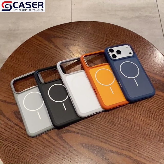Wholesale Compatible iPhone 17 PM Phone Case with Touch Button Full Coverage Protection Shockproof Case for Iphone17 16 15 14