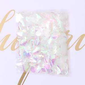 Coriandoli Premium Metallizzati Arcobaleno a Tinta Unita per Decorazioni Festive, Divertimento, Matrimoni e Compleanni - Product Image 4