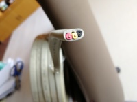 Cuivre pur 2c 3c 1.5mm 2.5mm Twin + câble plat de terre