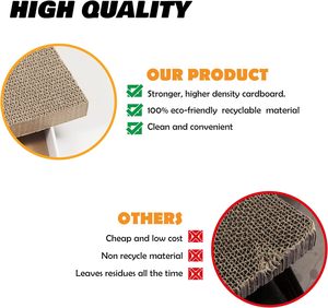 Factory Customizable Folding Eco-Friendly Paper Milk Box Shape <strong>Cat</strong> <strong>Scratching</strong> House Bed Condo Scratcher <strong>Post</strong> Cardboard - Product Image 2