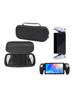 Ensemble de sacs de transport EVA tout-en-un avec coque en silicone souple et protection d'écran en verre trempé pour la manette PS5 Portal