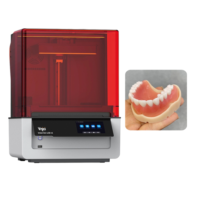 Vnici02 High Precision Dental 3d Printing LCD DLP Resin 3d Printer Large Size Dental 3d Machine Printer