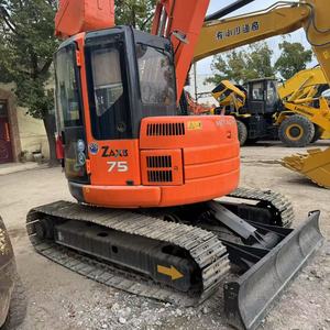 Excavadora Hitachi Zaxis 75 2023, Pocas Horas de Trabajo, Usada, Motor de 7.5 Toneladas, Capacidad de Cucharón de 0.2m, Kawasaki, para Excavación - Product Image 5