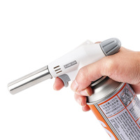 Chalumeau de soudage au butane coupe-vent pour extérieur, pistolet de pulvérisation, allume-feu pour restaurant, camping, barbecue, cuisinier, pâtisserie, allume-gaz de cuisine
