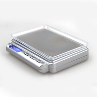 Báscula Digital de 500g x 0.1g, Mini Báscula Digital de Alta Precisión con Retroiluminación, Báscula de Bolsillo Eléctrica para Joyería, Peso en Gramos para Cocina