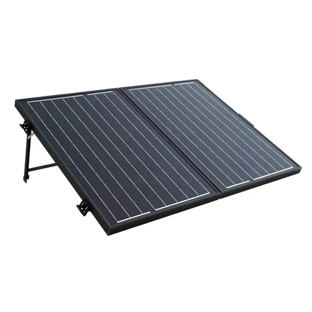 tragbares vollschwarzes solarpanel für camping verwenden wasserdicht 100 w 120 w 150 w 200 w kundenspezifische produktion großhandelspreise