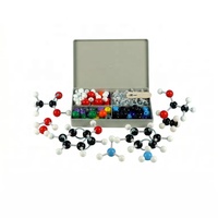 Versión Mejorada, 240 Piezas, Kit de Química para Modelar Estructuras Moleculares con Vínculos en V, Cortos, Medianos y Largos