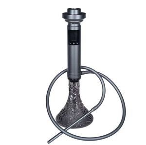 Newst Sang Trọng Shisha Hookah Thiết Lập Điện Xách Tay Thép Không Gỉ Kim Loại 20000MAh Dễ Dàng Nhiệt Độ Thiết Lập Shisha Chicha Hookah - Product Image 3