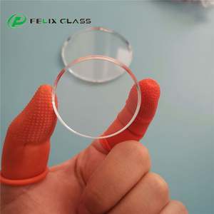 FELIX Fenêtres en verre de quartz JGS1 optique rondes ou carrées résistantes aux hautes températures - Product Image 1