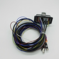 Rangkaian Kabel Harness Kelistrikan Industri Tahan Air Tugas Berat OEM Kustom Grosir untuk Kereta Bawah Tanah/Metro