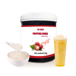 Perles de boba à la mangue de haute qualité pour les bulles de thé, garniture de boisson avancée, sucre vert, vente en gros, directement de l'usine - Product Image 3