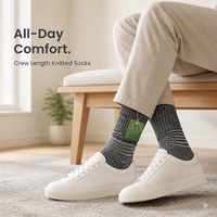Chaussettes en bambou tricotées mi-mollet pour le printemps, 5 couleurs, respirantes, décontractées, avec talon et bout renforcés, bord-côte, personnalisables, vente en gros