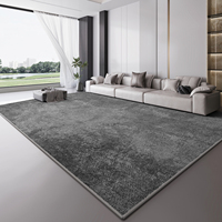 Anpassbare 3D Modern Minimalist Style Wohnzimmer Teppiche rutsch feste dicke Kristall Samt Anti-Noise Fuß matten Home Neuheit