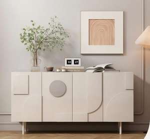 Aparador de Lujo Ligero, Mueble de Almacenamiento Moderno para Interiores, Muebles para Sala de Estar - Product Image 1
