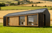 Maison préfabriquée modulaire multifonctionnelle - Studio/maison d'hôtes de jardin avec intérieur moderne |   Unité de vie extérieure compacte et durable