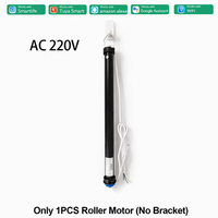Motor para Persiana Enrollable Tubular Inteligente de 35mm, Compatible con WiFi, Alta Resistencia, Sin Hub, Compatible con Apple Home, Alexa, Google Home y SmartThings