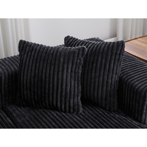 Muebles de Sala de Estar con MOQ Bajo, Sofá Cama en Forma de U, Moderno, Minimalista, sin Patas, Fácil de Transportar - Product Image 2