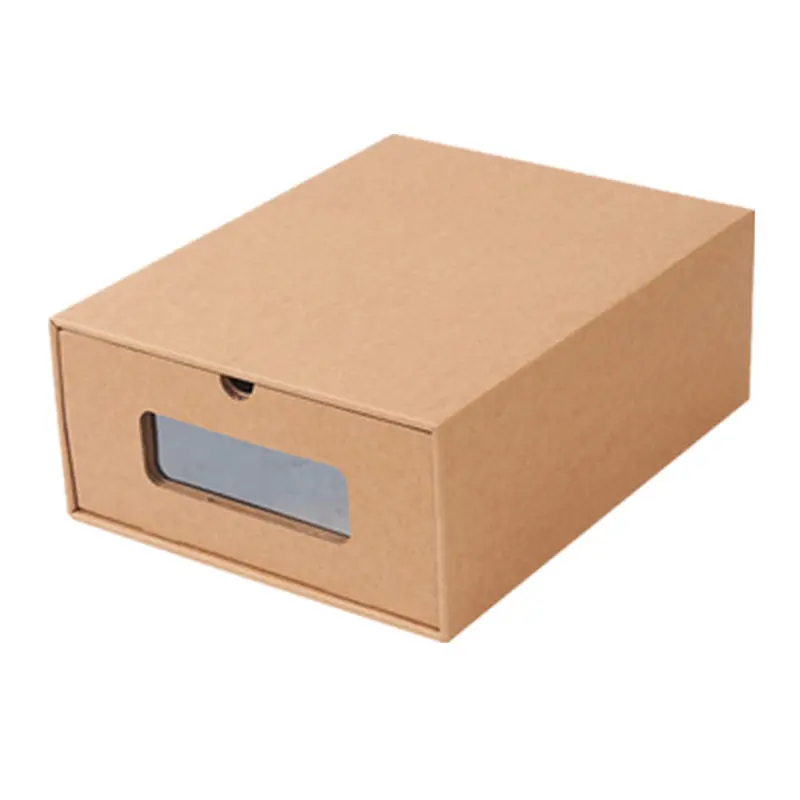 Geschenk karton Verpackung Lagerung Schuhkarton Papier Schublade Box Kraft Für Verpackung