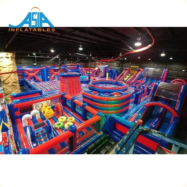 Toddle Indoor Big Inflatable Bounce Theme Park / Kids Inflatable Play Park / Amusement Game Park Equipment For Sale