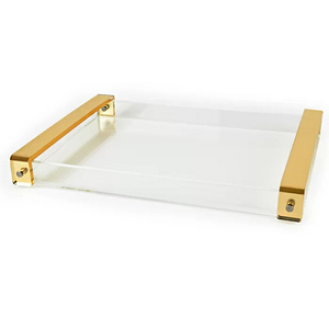 Square Acrylic <strong>Tray</strong> Custom Acrylic <strong>Vanity</strong> <strong>Tray</strong> Colored Acrylic Cocktail Serving <strong>Tray</strong> - Product Image 3