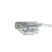 Embout métallique pour module de caméra d'endoscope à usage unique avec source lumineuse, conception OEM ODM, endoscope flexible