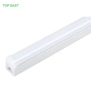 Precio de fábrica de China T5 Led tubo de 1,2 M 15W T5 luz fluorescente lámpara 4ft conectable de Luz lineal 110LM/ W todo tubo de plástico