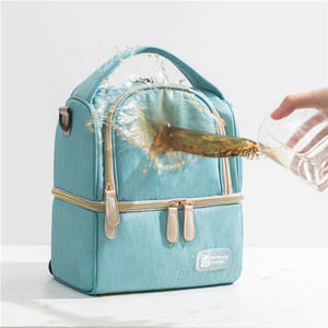 ファッションレディースダブルデッキマミーバッグ、ベビーケア用、卸売ミルクボトル保温保冷収納バッグ、工場価格 - Product Image 4