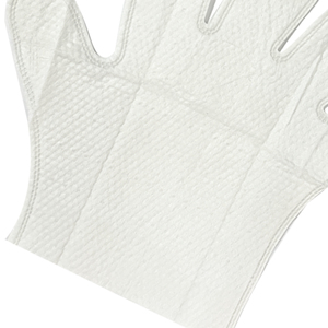 Guantes de limpieza de mascotas desechables ecológicos de marca personalizada, 100% algodón, uso en el baño, venta al por mayor, guantes <span class=keywords><strong>para</strong></span> el cuidado del cabello de mascotas - Product Image 5