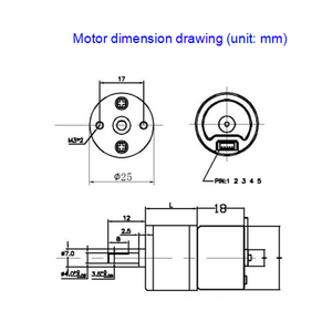 기어박스 플러스 영구 자석 <span class=keywords><strong>DC</strong></span> 모터 6V <span class=keywords><strong>12V</strong></span> 고토크 <span class=keywords><strong>DC</strong></span> 기어 브러시 모터 - Product Image 6