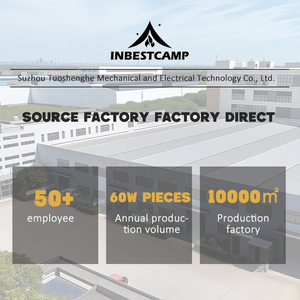 INBESTCAMP 不锈钢木炭快速加热器 折叠式火坑 带烹饪燃烧器 适合户外露营和海滩使用 - Product Image 6