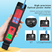 COMPTYCO AUA-507/505 – Identificateur de fibre optique avec testeur OPM VFL RJ45, lumière LED, détecteur de fibre optique active FTTH, équipement de fibre optique