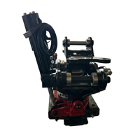 BITSMANN Rotateur hydraulique inclinable pour excavatrice 5-7 tonnes, attache rapide S30/S40/S45, coupleur inclinable rotatif, accessoire de godet, inclinaison 45°