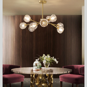 Phòng Ăn Moroccan Phòng Khách Đèn Chùm Pha Lê Chiếu Sáng Trang Trại Lớn Baccarat Hiện Đại Đèn Chùm Pha Lê - Product Image 5