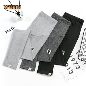 Vente en gros de signe de chat taille haute <span class=keywords><strong>ceinture</strong></span> réglable leggings amples de maternité <span class=keywords><strong>pour</strong></span> femmes enceintes pantalons pantalons - Product Image 1