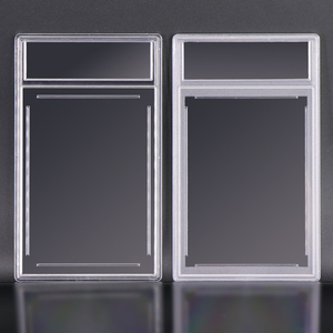 Hộp trưng bày thẻ bài thể thao nhựa SUNSHING 35PT 55PT, chất liệu acrylic, tự đóng, dành cho thẻ bài <span class=keywords><strong>Pokemon</strong></span>, YuGiOh - Product Image 3