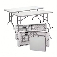 Table de pique-nique commerciale en métal expansé d'extérieur, 4 pi, 6 pi, 8 pi, avec banc, mobilier d'extérieur, table à manger rectangulaire en acier pour patio