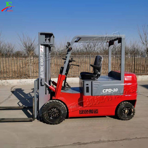 รถยกไฟฟ้าแบบพกพา ยกสูง 3 เมตร สำหรับขนย้ายสินค้า ผลิตโดยตรงจากโรงงาน ใช้พลังงานใหม่ - Product Image 4