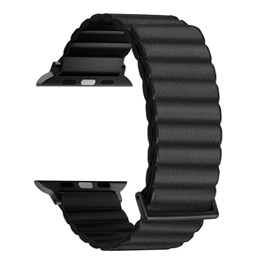 RYB-Correa magnética <span class=keywords><strong>de</strong></span> cuero genuino y TPU para <span class=keywords><strong>Apple</strong></span> <span class=keywords><strong>Watch</strong></span> Ultra 49mm, correa <span class=keywords><strong>de</strong></span> muñeca <span class=keywords><strong>de</strong></span> lujo para IWatch Series 9 8 <span class=keywords><strong>7</strong></span> 6 - Product Image 1