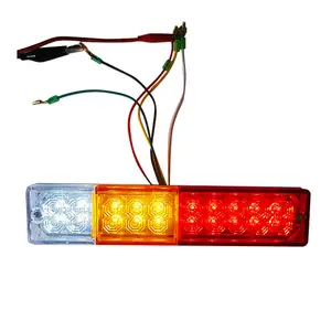 Pemasok Aksesori amber kustomisasi lampu strobo led lampu tailgate untuk truk