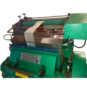 Leather hot stamping creasing creaser gilding shoe making machine suppliers widely used for leather hot stamping manufacturing