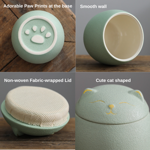 High Quality Cat Dog Shaped Ceramic Pet Urn Customizable 500ml Pet <strong>Keepsake</strong> <strong>for</strong> Dog Cat <strong>Ashes</strong> - Product Image 3
