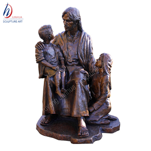 Bronce Santa cristiana familia estatua <span class=keywords><strong>madre</strong></span> Virgen María y el Niño Jesús Señor estatuas - Product Image 4