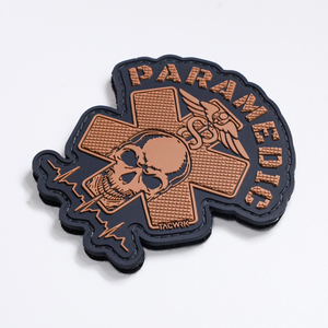 Nhà máy tùy chỉnh 3D mềm cao su nhãn PVC chiến thuật vá cao su nhãn vá mềm PVC vá cho quần áo ANC cap - Product Image 3